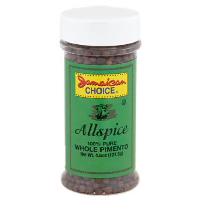 Jamaican Choice 100% Pure Whole Pimento Allspice, 4.5 oz