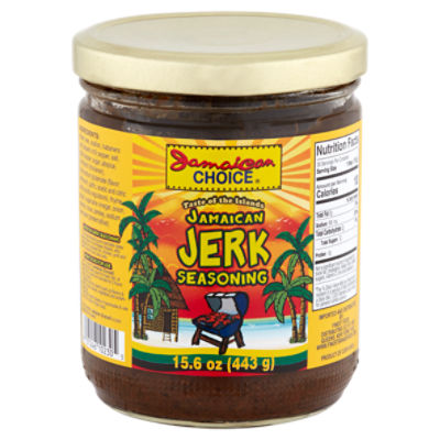 Jamaican Choice Jamaican Jerk Seasoning, 15.6 oz, 16 Ounce