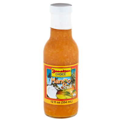 Jamaican Choice Mango Coconut Sauce, 12 fl oz