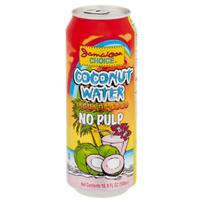 Jamaican Choice No Pulp Coconut Water, 16.9 fl oz, 17.5 Fluid ounce