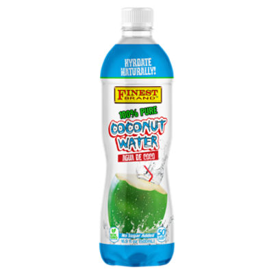 Finest Brand 100% Pure Coconut Water, 16.9 fl oz