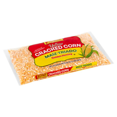 Finest Brand Yellow Cracked Corn, 32 oz