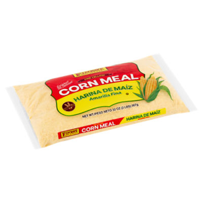 Finest Brand Fine Yellow Corn Meal, 32 oz