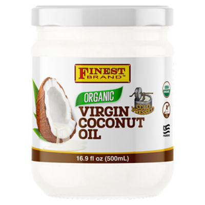 Finest Organic Virgin Coconut Oil, 16.9 fl oz