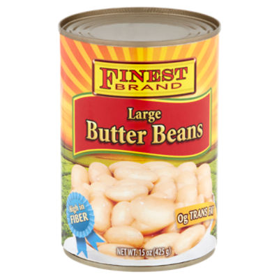 Finest Brand Large Butter Beans, 15 oz