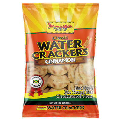 Jamaican Choice Cinnamon Classic Water Crackers, 10.6 oz