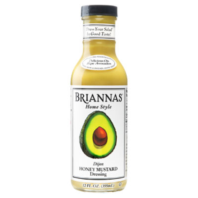 Briannas Home Style Dijon Honey Mustard Dressing, 12 fl oz