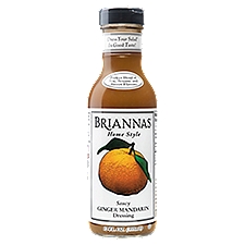Briannas Home Style Saucy Ginger Mandarin, Dressing, 12 Fluid ounce