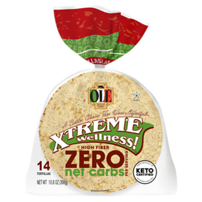 Olé Mexican Foods Xtreme Wellness! Tortillas, 14 count, 10.8 oz