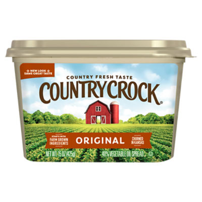 Country Crock Original Vegetable Oil Spread 15 oz, 425 Ounce