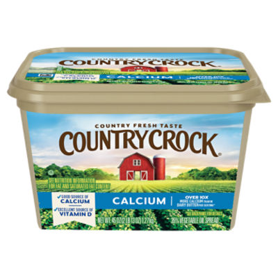 Country Crock Calcium 35% Vegetable Oil Spread, 45 oz, 45 Ounce