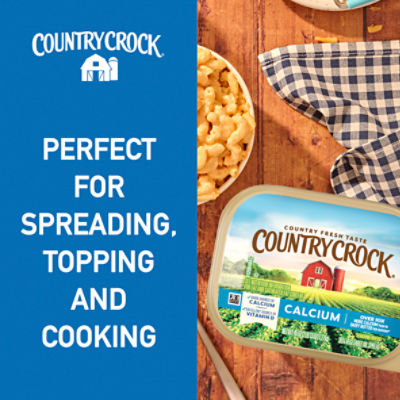 Country Crock Calcium 35% Vegetable Oil Spread, 45 oz