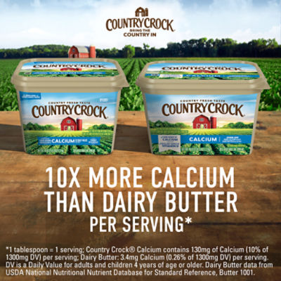 Country Crock Calcium 35% Vegetable Oil Spread, 45 oz
