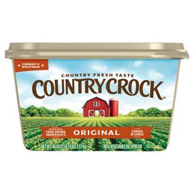 Country Crock Original Vegetable Oil Spread 45 oz, 45 Ounce