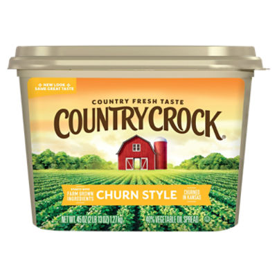 Country Crock Churn Style Shedd's Spread, 45 oz
