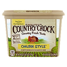 Country Crock Buttery Spread Churn Style, 45 Ounce