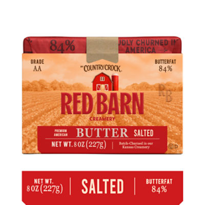 Country Crock Red Barn Creamery Salted Butter, 8 oz