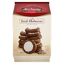 Archway Classics Homestyle Soft Iced Molasses Cookies, 12 oz, 12 Ounce