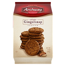 Archway Classics Homestyle Crispy Gingersnap Cookies, 12 oz, 12 Ounce