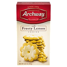 Archway Cookies, Soft Frosty Lemon Cookies, 9.25 Oz, 9.25 Ounce