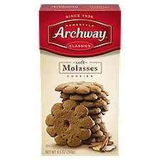 Archway Classics Homestyle Soft Molasses Cookies, 9.5 oz, 9.5 Ounce