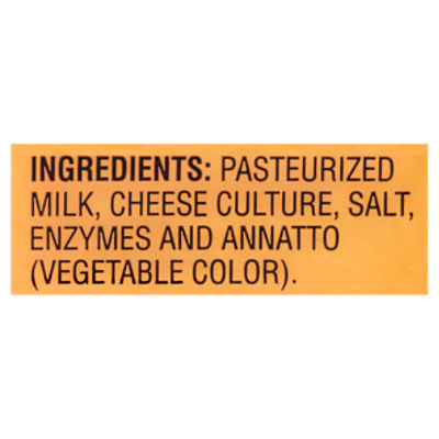 Tropical Sharp Cheddar Natural Cheese, 8 oz