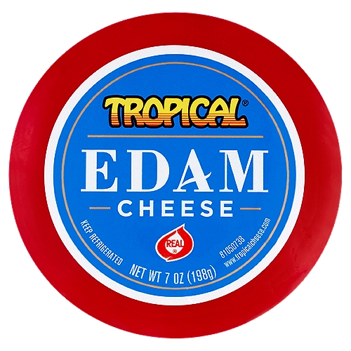 Tropical Edam Cheese, 7 oz