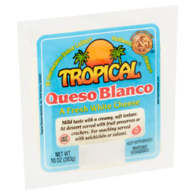Tropical Queso Blanco Fresh White Cheese, 10 oz