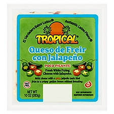 Tropical Cheese, Fresh White Frying with Jalapeño, 10 Ounce