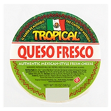 Tropical Authentic Mexican-Style Fresh Cheese, 20 oz