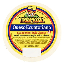 Tropical Ecuadorian-Style, Cheese, 12 Ounce