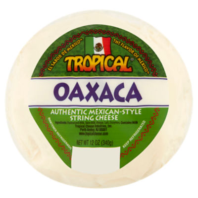 Tropical Oaxaca Authentic Mexican-Style String Cheese, 12 oz