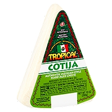 Tropical Cheese Cotija Authentic Mexican-Style Hard Aged, 10 Ounce