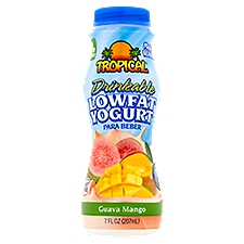 Tropical Guava Mango Drinkable Lowfat Yogurt, 7 fl oz