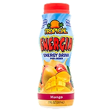 Tropical Energia Mango Energy Drink, 7 fl oz