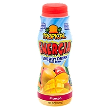 Tropical Energia Mango, Energy Drink, 7 Fluid ounce
