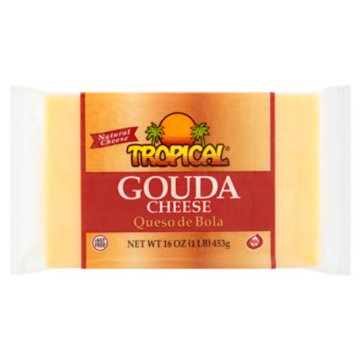 Tropical Queso de Bola Gouda Cheese, 16 oz