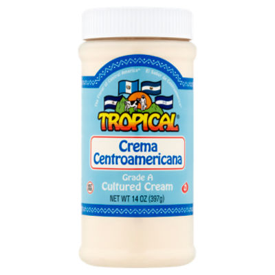 Tropical Central American Cultured Cream, 14 oz