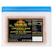 Tropical 96% Fat Free Chopped, Ham, 12 Ounce