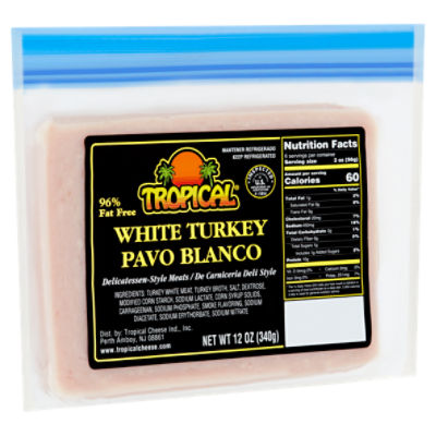 Tropical White Turkey, 12 oz