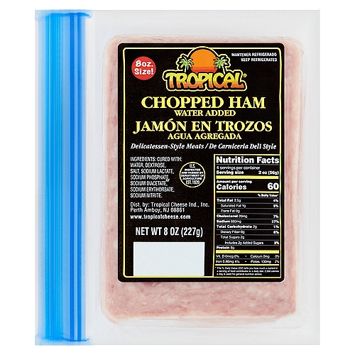 Tropical Chopped Ham, 8 oz