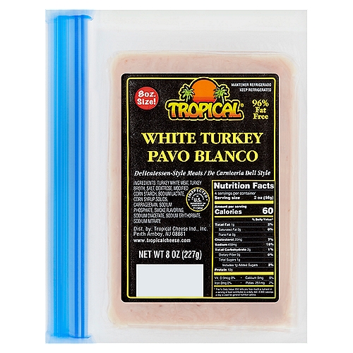 Tropical White Turkey, 8 oz