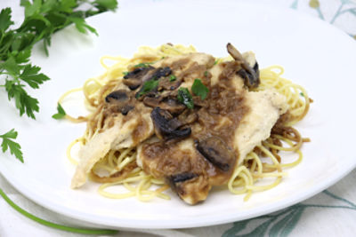 Kosher Chicken Marsala Meal