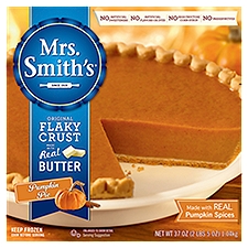 Mrs. Smith's Original Flaky Crust Pumpkin Pie, 37 oz, 37 Ounce