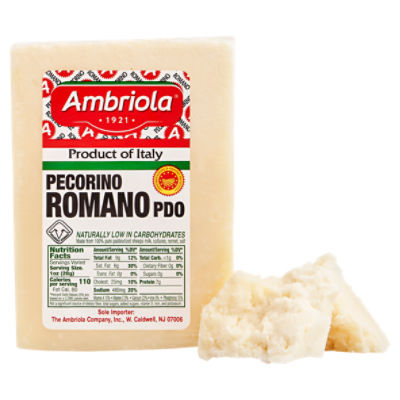 Ambriola Pecorino Romano Piccante Cheese