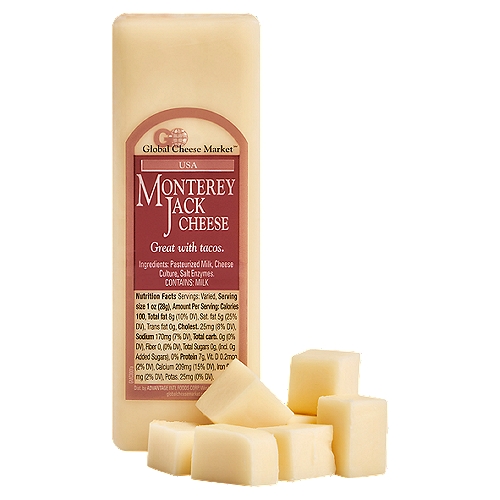 Monterey Jack Cheese Chunk
