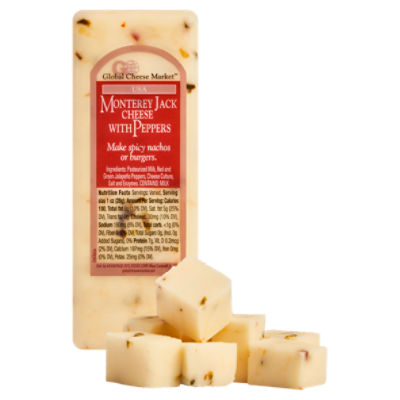 Hot Pepper Jack Cheese Chunk