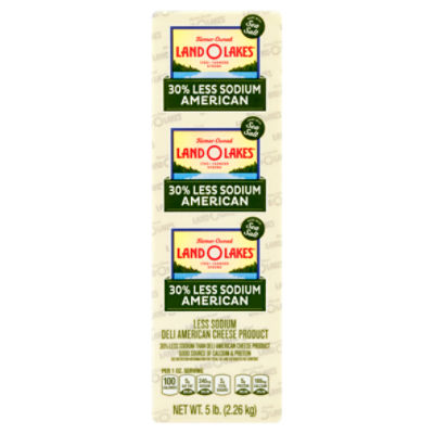 Land O Lakes 30% Less Sodium White American