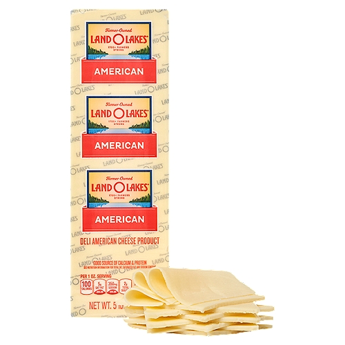 Freshly Sliced, Land O'Lakes White American Cheese