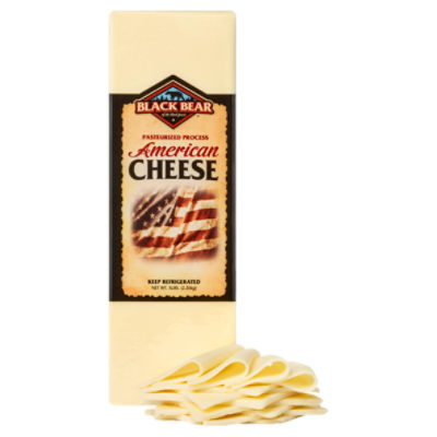 Black Bear White American Cheese, 1 Pound